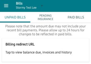 Android Bills Step 3